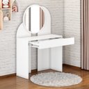 Ver imagem 1 de Penteadeira Camarim Wish 1 Gaveta Organica Branco