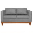 Ver imagem 4 de Sofá 3 Lugares Europa 180 cm Estilo Conforto e Elegância Suede Cinza - ADJ Decor