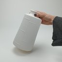 Ver imagem 3 de Vaso Decorativo Enfeite Casa Redondo Home&Co Cerâmica 25x14x14cm Marfim
