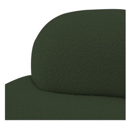 Poltrona Orgânica Chaise Rússia Linho Verde - Amarena Móveis - 3