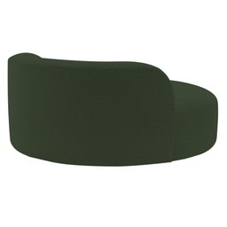 Poltrona Orgânica Chaise Rússia Linho Verde - Amarena Móveis - 5