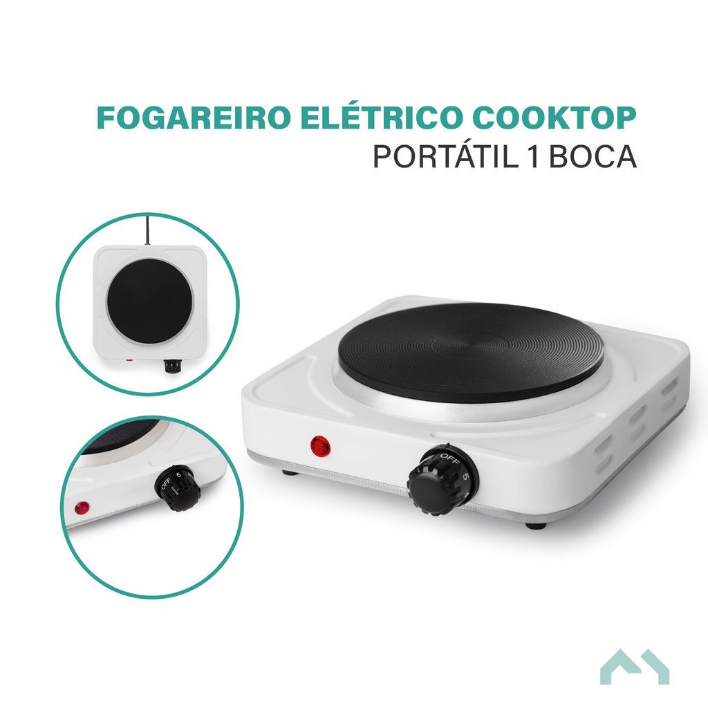 Fogão Eléctrico 1 Boca para Pescaria Cozinha - 6