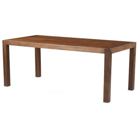 Mesa Jantar Massive em Madeira Cor Walnut 140cm - 50518