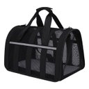 Ver imagem 1 de Bolsa Transporte Cao Gato Cachorro Pet Faixa Refletiva Segurança Animal de Estimaçao Pequeno Porte V