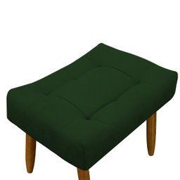 Puff Decorativo Quarto e Sala de Estar Suede Light Herrero:Verde - 4