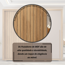 Ver imagem 3 de Guarda Roupa Casal Ripado 2 Portas e 4 Gavetas Suburban Gold Cinza/Buriti/Fendi