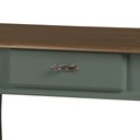 Ver imagem 2 de Aparador para Sala com Pés Luis Xv 1 Gaveta 1010 Linz Móveis - Verde Musgo/imbuia Glazer