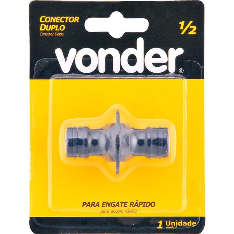 Conector Duplo para Engate Rápido 1/2" - Vonder 31.98.012.006 - 3