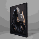 Ver imagem 2 de Quadro Decorativo Abstract Rock Relevo