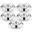 Ver imagem 1 de 5 Cloche Aço Inox 28cm Tramontina Service Tampa para Alimentos Cúpula de Prato Restaurante