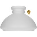 Ver imagem 1 de Cupula de Vidro Liso Fosco 23,5 para Lustre e Candelabro
