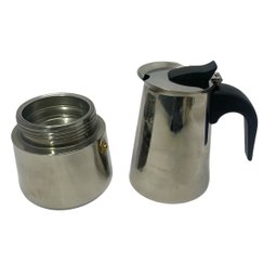 Cafeteira Expresso Tipo Italiana 6 Xicaras 300ml Manual Inox - 6