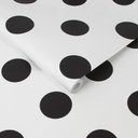 Ver imagem 1 de Papel de Parede Kids N'teens 100104 Bolas Pretas Rolo 5mt²