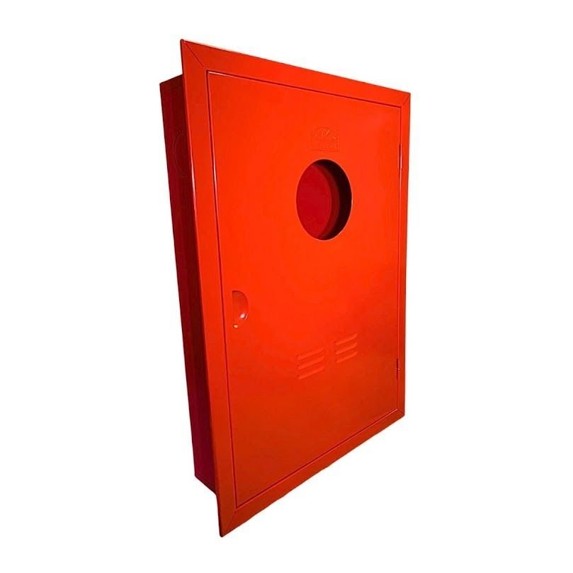 Abrigo 2 Mangueira Incêndio Embutir Chapa de Aço 90x60x23cm - 1