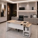 Ver imagem 6 de Mesa de Escritório Executiva Diretor 165x70cm com Armário e Gaveta com Fechadura