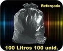 Ver imagem 1 de Sacos pra Lixo de 100 Litros Reforçado- Pct C/ 100 Un.-preto Cor:preto