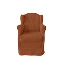 Ver imagem 2 de Poltrona Amamentação Balanço Bege + Puff:terra Cota