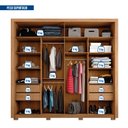 Ver imagem 6 de Guarda Roupa 2 Portas 4 Gavetas Suburban Gold Cinza/Buriti/Fendi