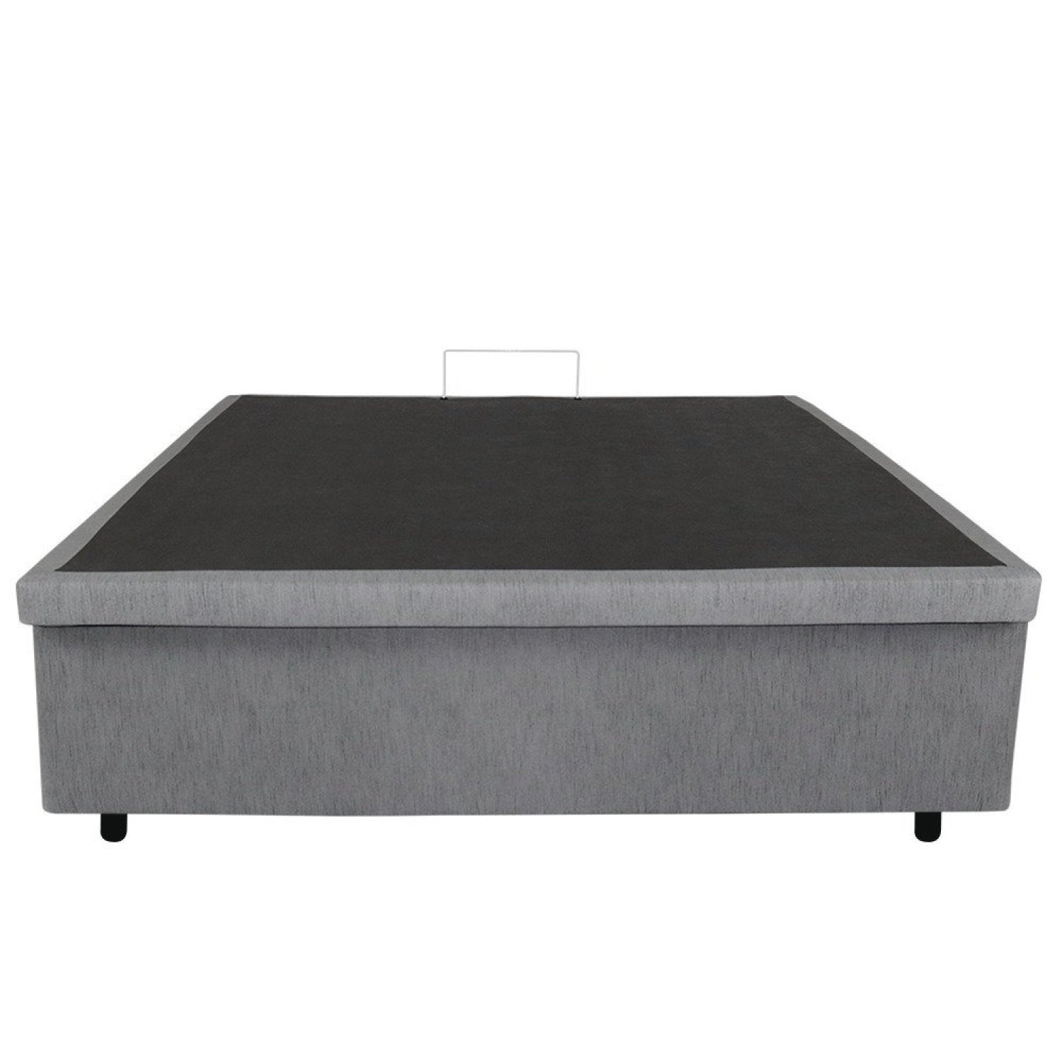 Cama Box Baú Casal Courino Cinza 138x188x42 - 2