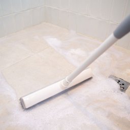 Vassoura Emborrachada com Rodo Multiuso 2 em 1 Limpeza Geral Varre e Seca - Simplo - 5