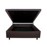 Cama Box Baú Casal Courino Marrom 138x188x42 - 4