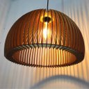 Ver imagem 3 de Luminária Teto tipo Pendente CASABLANCA MDF - Completa