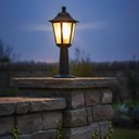 Ver imagem 4 de Kit 2 Balizadores para Jardim Preto Lente Fosca Termoplástico Grega Dital Iluminação Externa