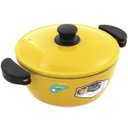 Ver imagem 2 de Kit 3 Panelas + Frigideira Gulê Alumínio 4 Peças Amarelo
