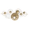 Escultura Decorativa de Parede Metal Dourado 1,35mx57,8cm - 1
