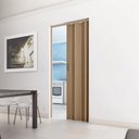 Ver imagem 5 de Porta Sanfonada de PVC 210cm x 84cm Plastporta Bcf Marrom/Castanho