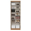 Ver imagem 6 de Guarda Roupa Casal 06 Portas 09 Gavetas Imperial D344 com Armário Multiuso Margarida Cinamomo - Henn