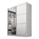 Ver imagem 3 de Guarda Roupa Casal 2 Portas 3 Gavetas com Espelho 100% Mdf Grécia