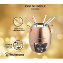 Ver imagem 1 de Conjunto Panela de Fondue Gold Westinghouse- Wkfc01rg