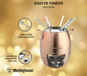 Ver imagem 1 de Conjunto Panela de Fondue Gold Westinghouse- Wkfc01rg