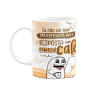 Ver imagem 1 de Caneca Flork Divertida - a Resposta É Café! - Branca