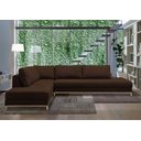 Ver imagem 1 de Sofá de Canto em L , Chaise Lado Esquerdo - EGO002:MARROM