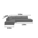 Ver imagem 2 de Sofá de Canto em L , Chaise Lado Esquerdo - EGO002:MARROM