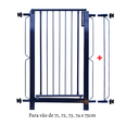 Ver imagem 1 de Grade e portão para cachorro bebê pet, vãos de 71cm a 75cm