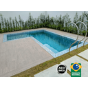 Ver imagem 3 de 10 Ralos Grelha Linear para Borda Piscina 100x12 cm em Inox