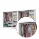 Ver imagem 6 de Closet Casal Duplo Fortaleza 6 Portas Plus 12 Prateleiras