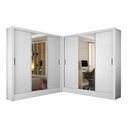 Ver imagem 3 de Closet Casal Duplo Fortaleza 6 Portas Plus 12 Prateleiras