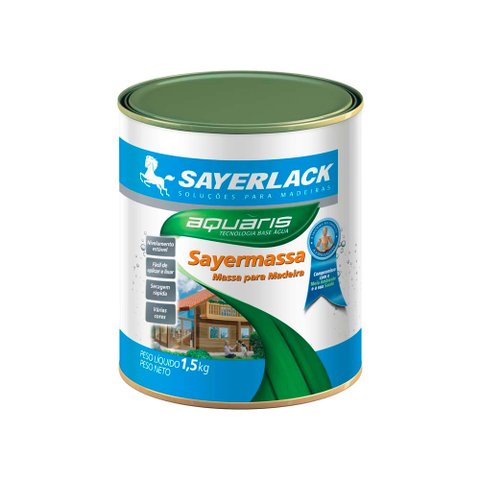 Sayermassa 1,5 Kg Branca Sayerlack Lata