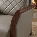 Ver imagem 7 de Sofa 2 Lugares Ambar 165 cm Braços Pes em Madeira Courino Tcs 726 Moll