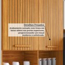 Ver imagem 6 de Cozinha Modulada Compacta 4 Peças 7 Portas e 1 Gaveta 221cm 100% MDF Viena Espresso Móveis