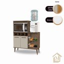Ver imagem 5 de Fruteira Nube Cor:canela Off White - Armário para Cozinha - Mizza Decor