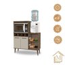 Fruteira Nube Cor:canela Off White - Armário para Cozinha - Mizza Decor - 6