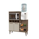 Ver imagem 1 de Fruteira Nube Cor:canela Off White - Armário para Cozinha - Mizza Decor