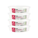 Ver imagem 1 de Kit 4 Potes Conservador De Alimentos Com Tampa 4 Divisórias Premier Plástico Livre de BPA Nitron Cor