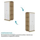 Ver mais imagens de Guarda Roupa Infantil 2 Portas 3 Gavetas e Prateleira Externa 100% Mdf Smim