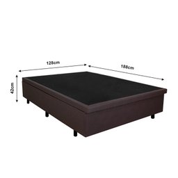Base Box Baú Viúva 128x188x42cm Courino - 3